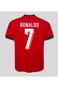 Portugal Cristiano Ronaldo #7 Fotballdrakt Hjemme Klær EM 2024 Korte ermer